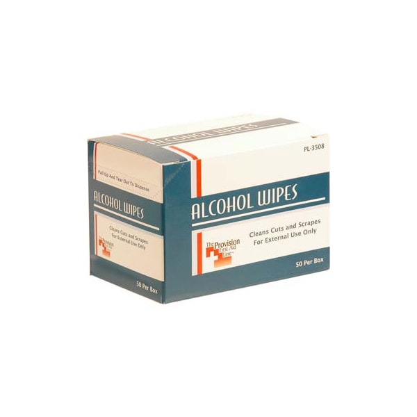 Allpoints Wipes, Alcohol , Box Of 50 2801540 - main